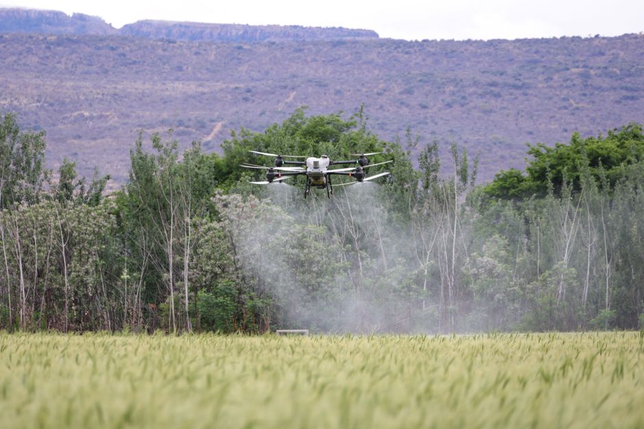 Drones for environmental monitoring and security benefits